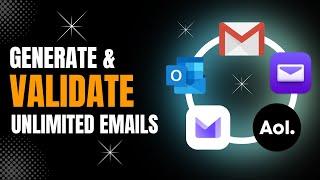 Newly Discovered How To Generate And Validate Bulk Emails Email Marketing