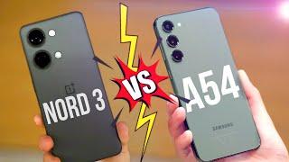 SAMSUNG A54 VS ONEPLUS NORD 3 - Dimensity 9000 Vs Exynox 1380   Samsung IP67  