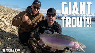 These canals are  full of GIANT TROUT Everyone lands their personal best - S8 EP9 Twizel