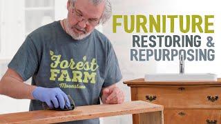 I saved money with my junk shop find  Furniture Restoration Makeover