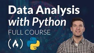 Data Analysis with Python - Full Course for Beginners Numpy Pandas Matplotlib Seaborn