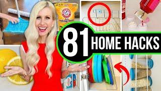 *81* LIFE CHANGING HOME HACKS You NEED TO TRY NOW