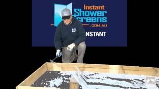 Instant Shower Screens Tough Glass Demonstration