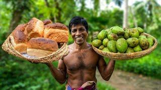 Mango Curry Recipe  Mango Curry Cooking in Village Mango curry with Bread Veg Recipe