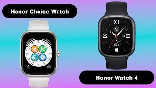 honor choice watch vs honor watch 4