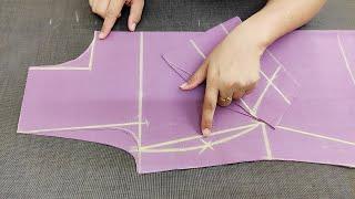 किसी भी Size की Kurti Neck और Sleeves Cutting Tips जो आपके बहुत काम आएंगे  Any Size Kurti Cutting