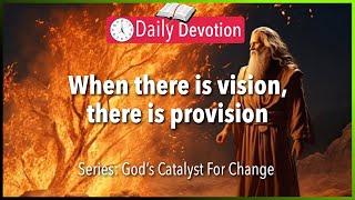 May 28 Exodus 38-10 - Vision and Provision - 365 Daily Devotions