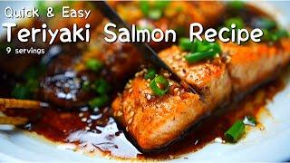 Quick & Easy Teriyaki Salmon Recipe  how to make Teriyaki Salmon