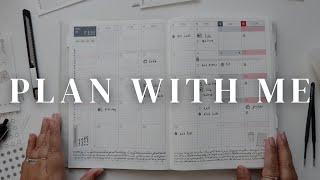 Plan with Me - monthly planning in my Hobonichi Cousin