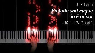 J.S. Bach - Prelude and Fugue 10 in E minor BWV 855 on a virtual harpsichord A=415