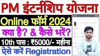 pm internship online form 2024 kya hai kaise bhare  pm internship program 2024 apply online kaise