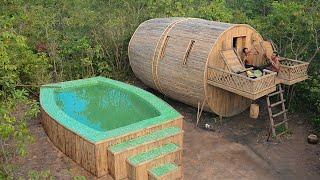 48Day Complete Most Modern Bamboo Villa With Bamboo Swimming Pools