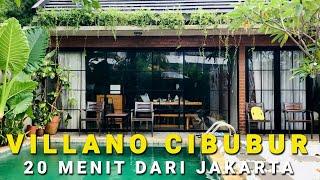 VILLANO CIBUBUR  VILLA BAGUS HANYA 25 MENIT DARI JAKARTA