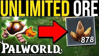 Palworld - HOW TO GET UNLIMITED ORE AFK FARM