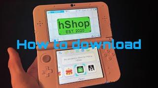 How to download HShop on your Nintendo 3DS