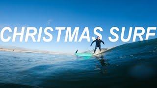 Christmas Morning Surfing at Gilgo Beach