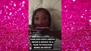 Bluefaces Mother Karlissa Says Jaidyn Should Not Be Performing and His Sister Kali Would Be Better