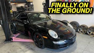 Porsche 911 Gets Full Suspension + Main Systems Ran and Plumbed