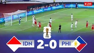 Indonesia vs Philippines  World Cup Qualifiers 2026 Full Match