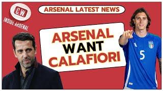 Arsenal latest news Calafiori wanted  Lokonga transfer latest  Raya deal  World class Saliba