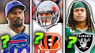 Predicting Where the TOP 25 NFL Free Agents of 2022 Will Land...