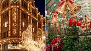 London Harrods Luxury Christmas Shopping