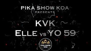 ELLE vs YO59  KVK Highlights of an Epic Battle  King of Avalon
