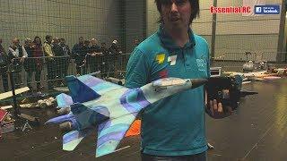 Micro XS SUKHOI SU-30 TWIN electric ducted fan EDF THRUST VECTORED JET INDOOR DEMONSTRATION