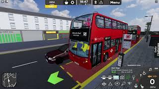 *NEW UPDATE* Croydon V1.3  Driving 198 Thornton Heath HS - Shirley Arriva E400