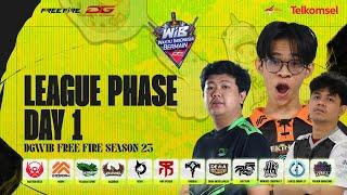 DGWIB FREE FIRE SEASON 23 - LEAGUE PHASE DAY 1