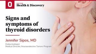 Signs and symptoms of thyroid disorders  Ohio State Medical Center