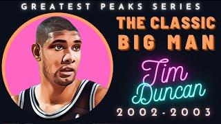 Why Tim Duncan was one of the best ever  Greatest Peaks Ep. 12