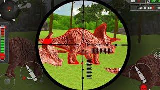 Best Dino Games - Dino Hunter Dinosaur Game Android Gameplay