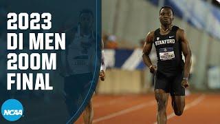 Mens 200m - 2023 NCAA outdoor track and field championships