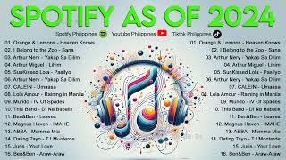 Hits Philippines 2024  Spotify as of 2024   Spotify Playlist 2024 Vol- 4