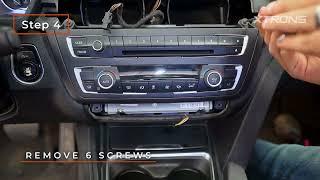 QPB12NBTHP Xtrons QP Series Car Stereo Installation on BMW F30