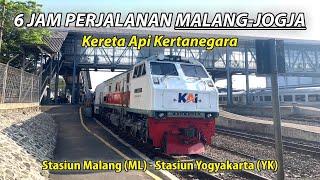 Malang - Yogyakarta Indonesia Kereta Api Kertanegara Kelas Ekonomi Premium st malang - st yogyakarta