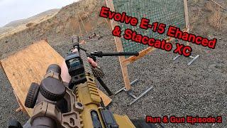 Run & Gun Evolve Weapons Systems E-15 and Staccato XC FPS Cinematic