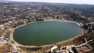 Drone above The Golan Heights in Israel