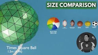 Balls Size Comparison - 2.5D Animation