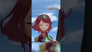 Pyra Tells Rex To Touch Her Chest #xenobladechronicles2 #pyra #mythra #shorts