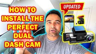 HOW TO Install a Front and Rear Dash Cam UPDATED Complete Guide