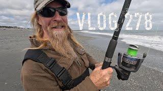 Josh James VLOG 278 The Eel and the Shark surfcasting