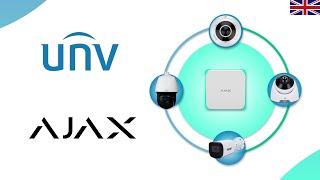 ◼️ Ajax + Uniview  How to integrate Uniview cameras with Ajax NVRs