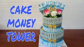 CARA MEMBUAT CAKE MONEY TOWER