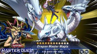 THE BEST DARK MAGICIAN DRAGON MASTER MAGIA DECK IN YUGIOH MASTER DUEL