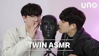 ASMR 쌍둥이입소리와 이어블로잉  Twin Mouth Sounds&Earblowing