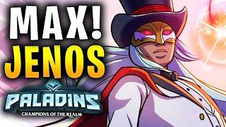 ULTIMATE MEGA MARK BUILD - Paladins Jenos Gameplay