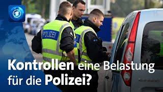 Ausgeweitete Grenzkontrollen Was sagt die Polizei dazu?