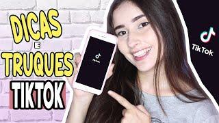 DICAS E TRUQUES TIKTOK COMO COLOCAR PALAVRAS NOS VÍDEOS SELECIONAR PARTE DE MÚSICAS E MAIS